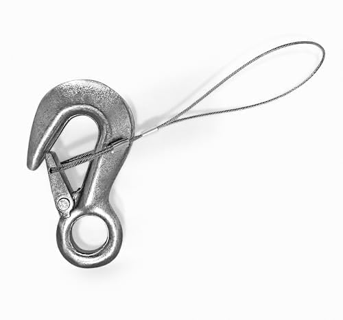 Quick Release Mooring Hook for hands-free boat tie-up to dock or mooring ball