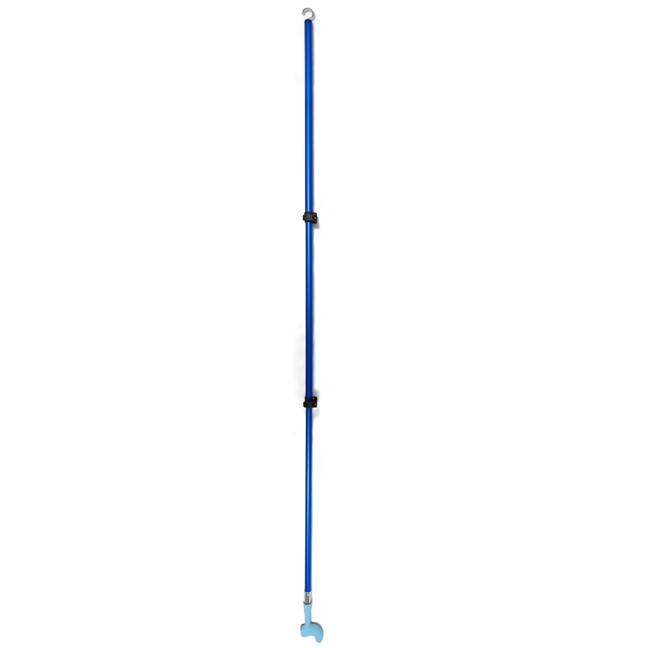 Curved powder-coated BEHR CLAW head mounted on lightweight aluminum pole